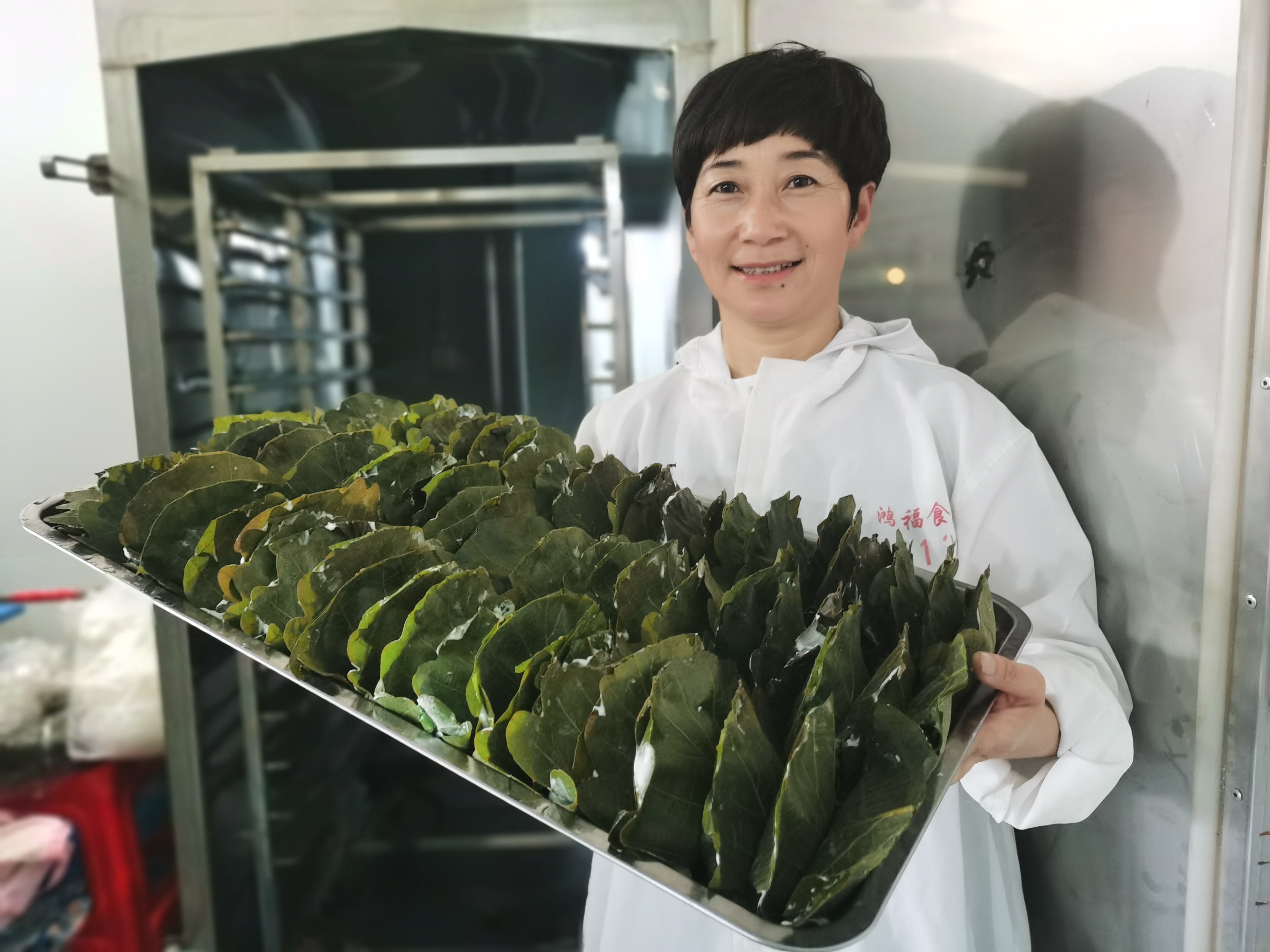 长城桲椤叶饼:"山野小吃"变成致富饼