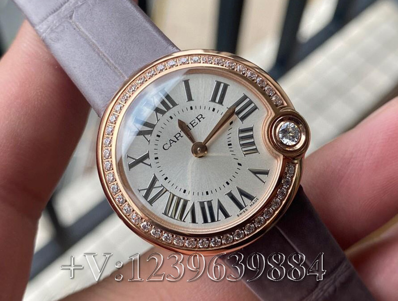 v6厂卡地亚白气球女表年度最佳复刻精仿