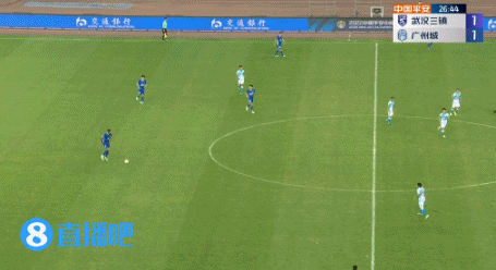 中超-宋文杰传射吉列尔梅双响 广州城4-1河北_中超武汉三镇对阵广州城比赛结果_谢鹏飞戴维森进球时刻