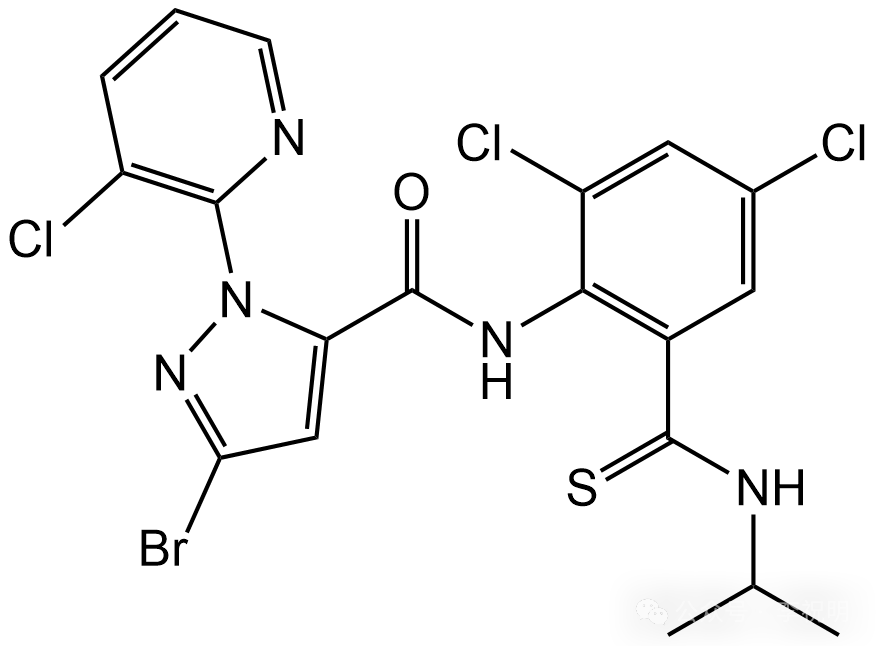 氯虫苯甲酰胺结构图片