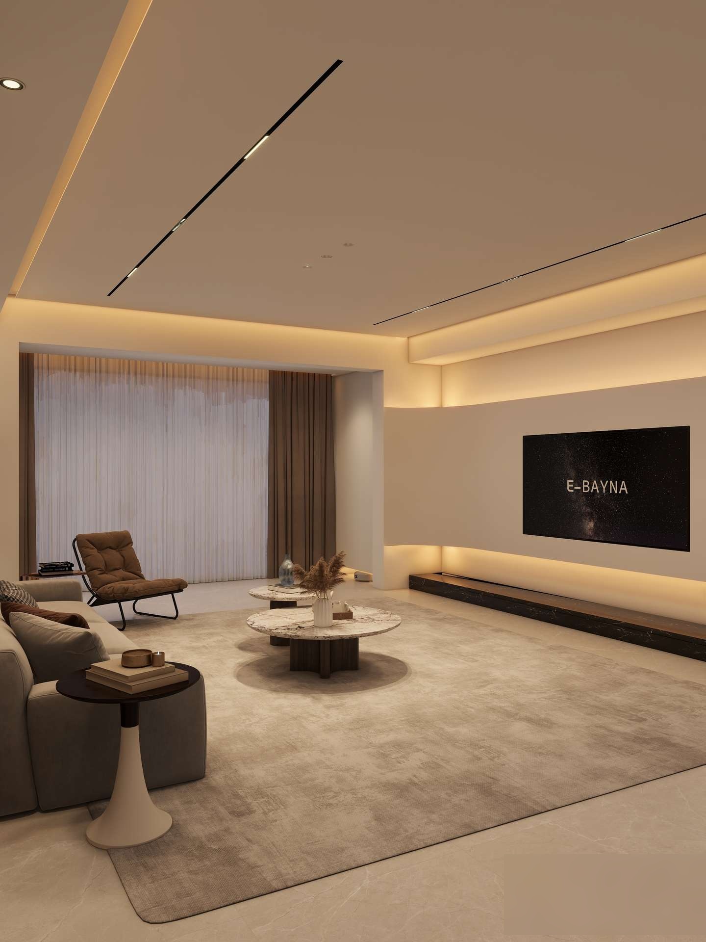 悬浮吊顶怎么做无主灯设计