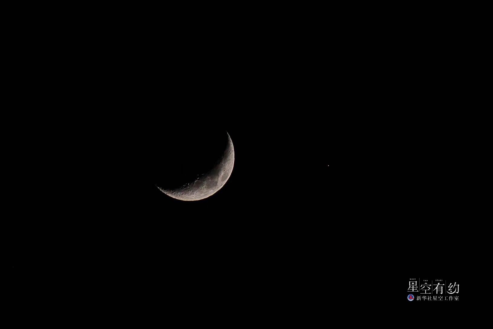 夜晚星月图片大全图片