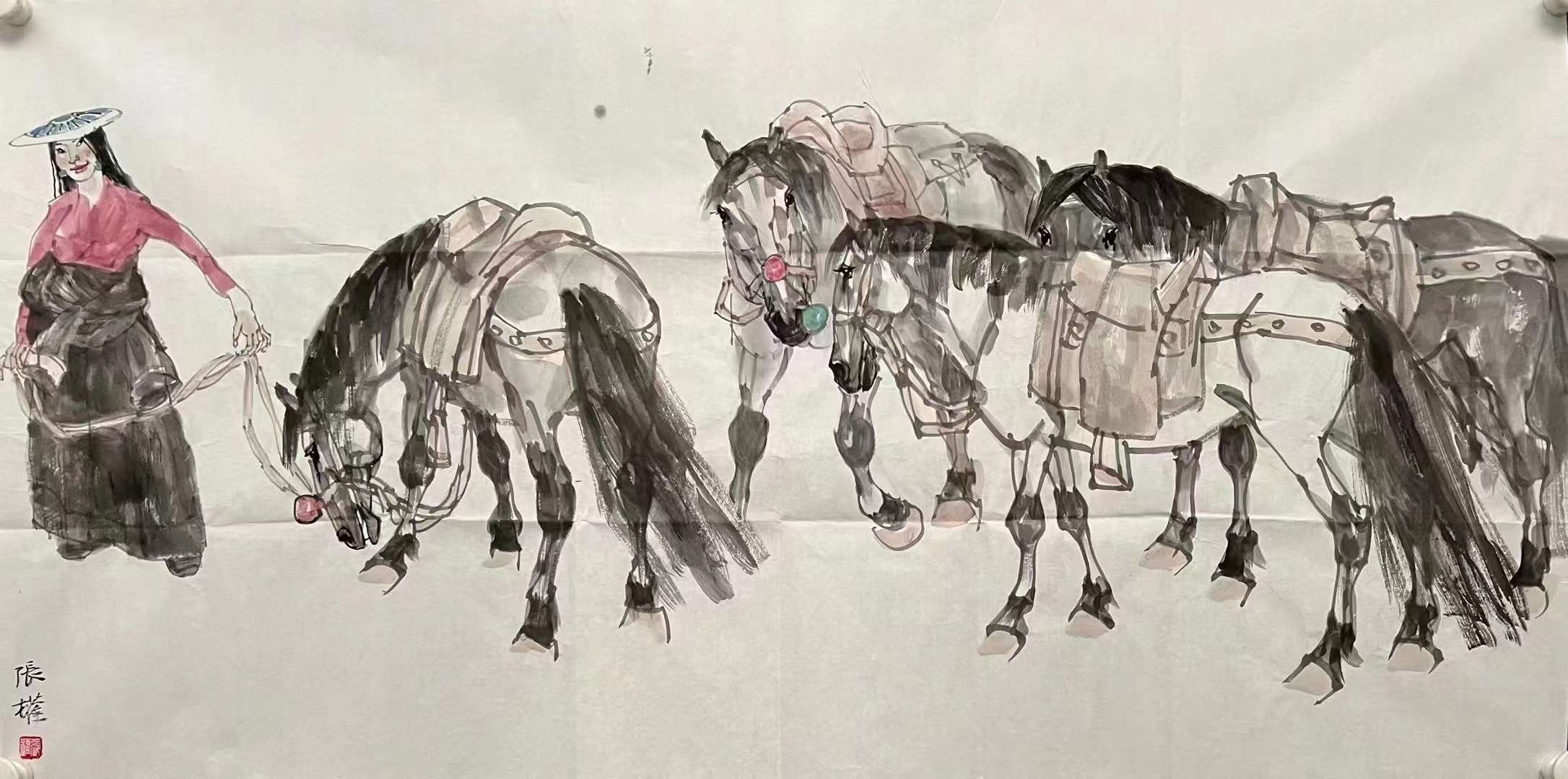 画家张权作品欣赏