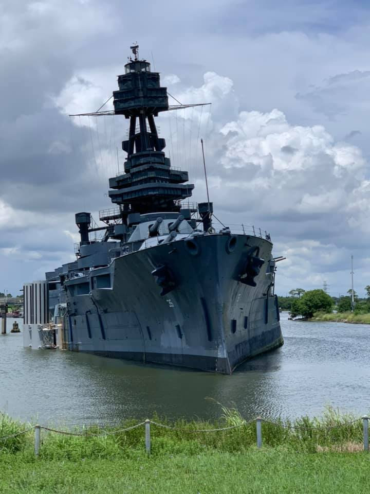 美国现存最老的战列舰"得克萨斯号"