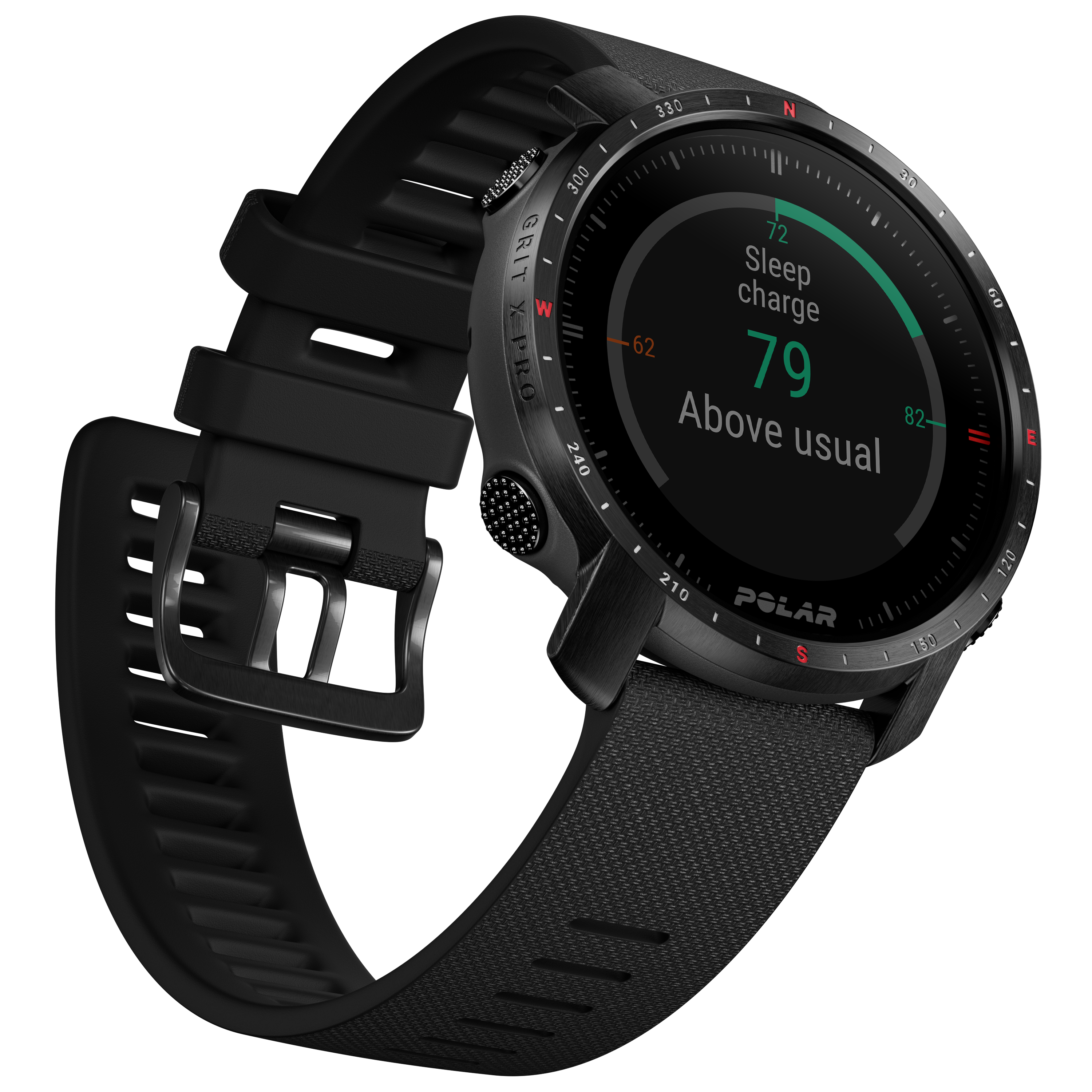 polar grit x pro 博能心率表 心率测量仪 心率变异性测试仪