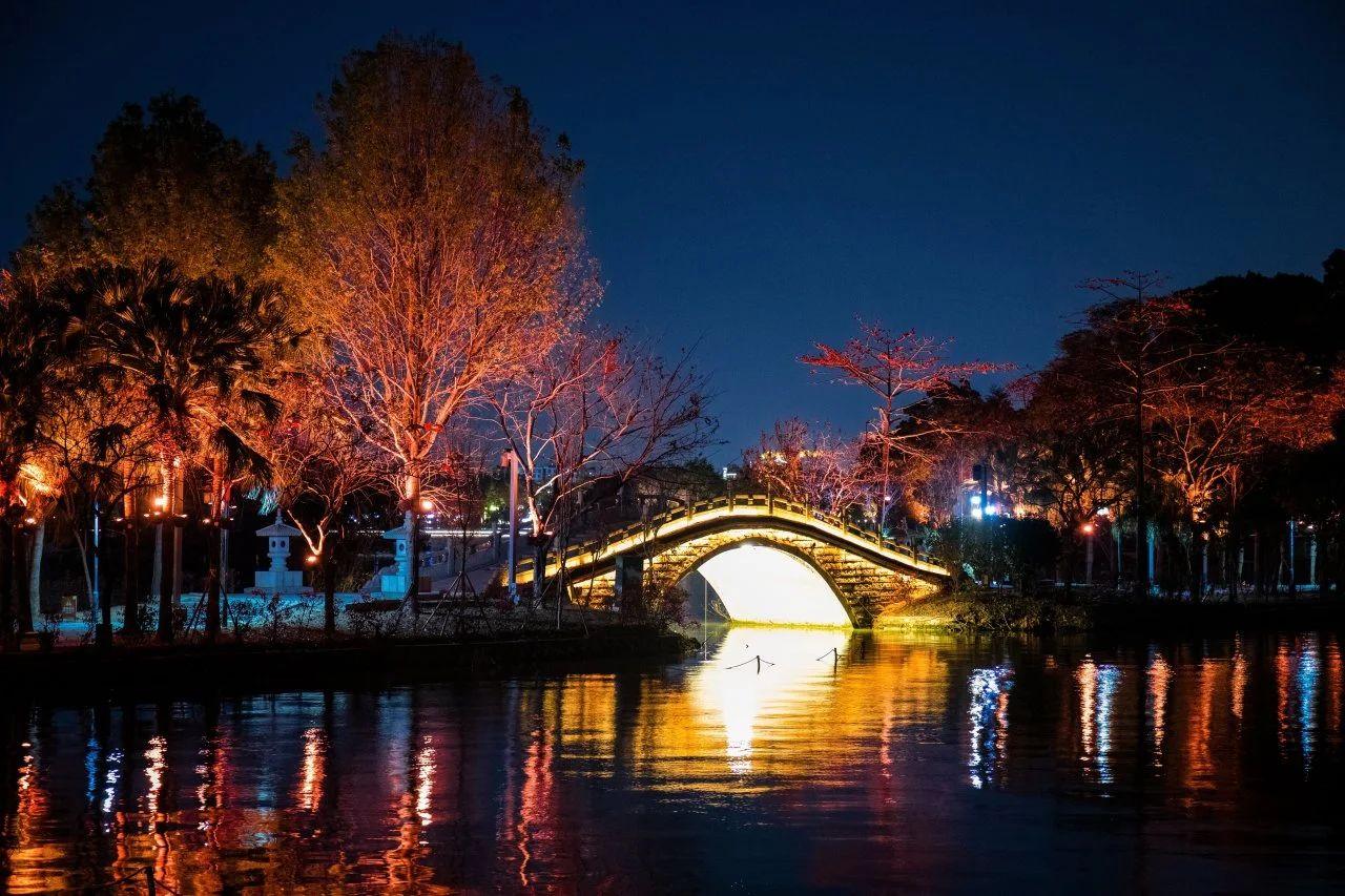 大饱眼福!惠州西湖花灯限时返场