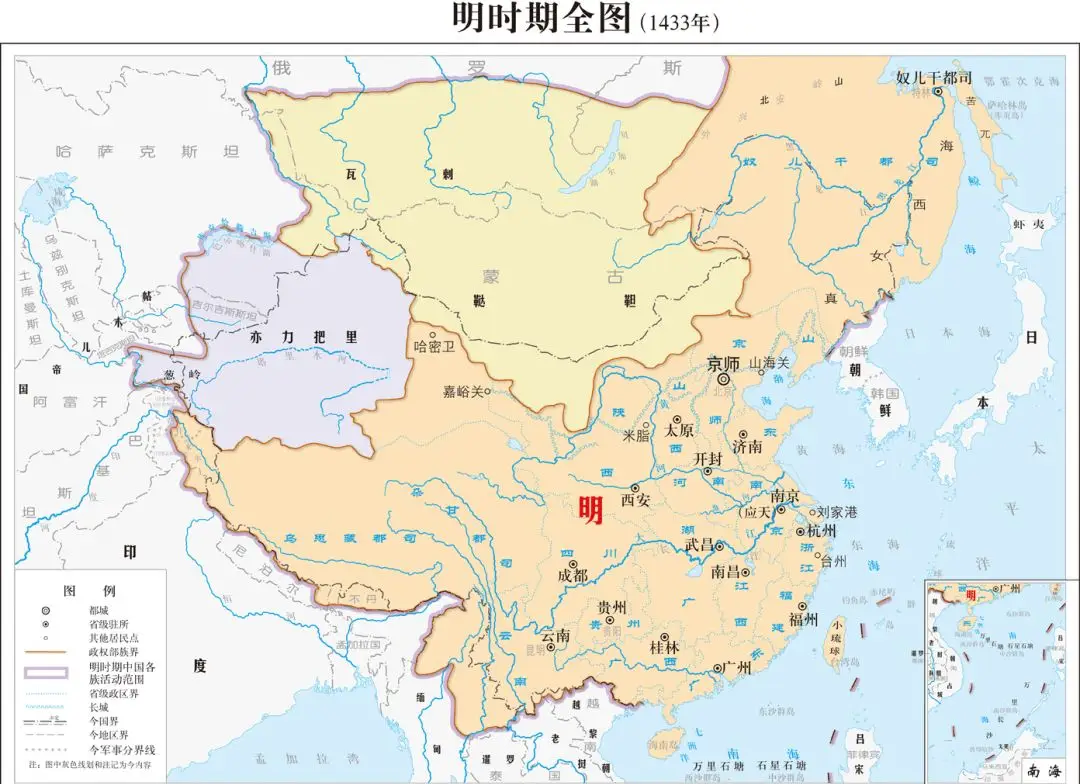 中国各历史时期的疆域图,值得一探究竟