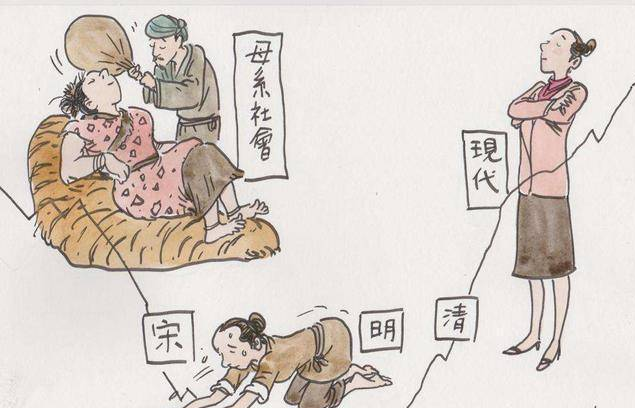 古代家世背景描写女子图片