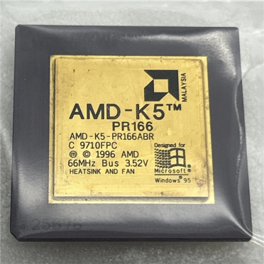 服役30年终落幕！AMD首款自研CPU K5被Linux淘汰：1996年对抗奔腾