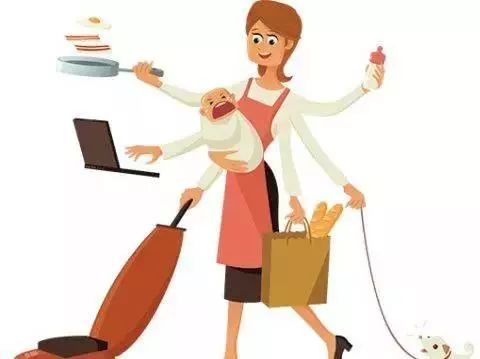 妈妈很忙,下班一到家就补充句子