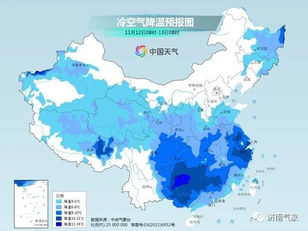 济南一年气温曲线图图片