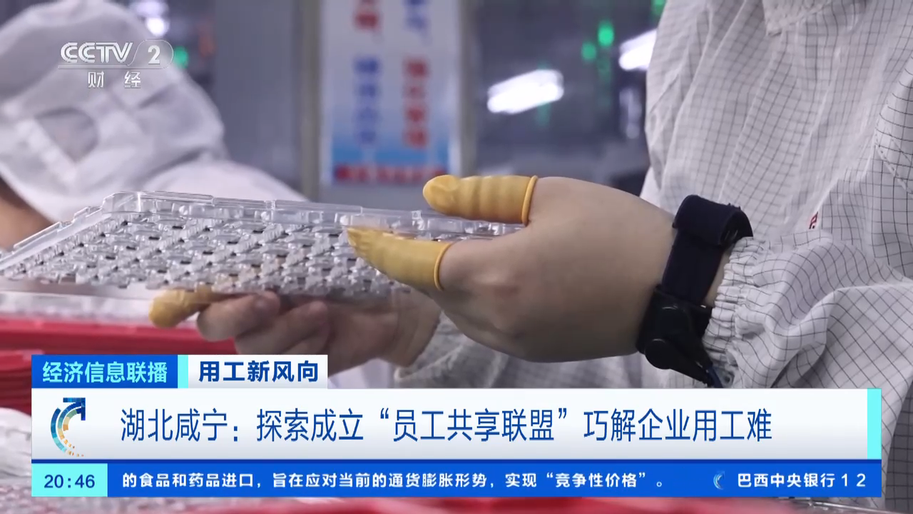 "共享员工"来了!湖北咸宁成立"员工共享联盟",巧解用工难