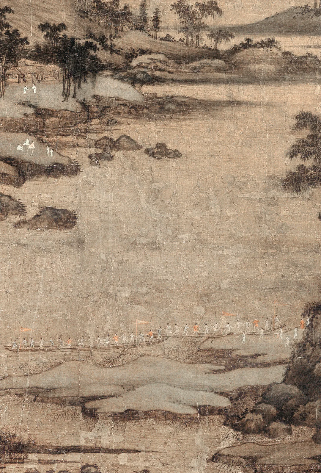 五代画家董源的《龙宿郊民图》探秘