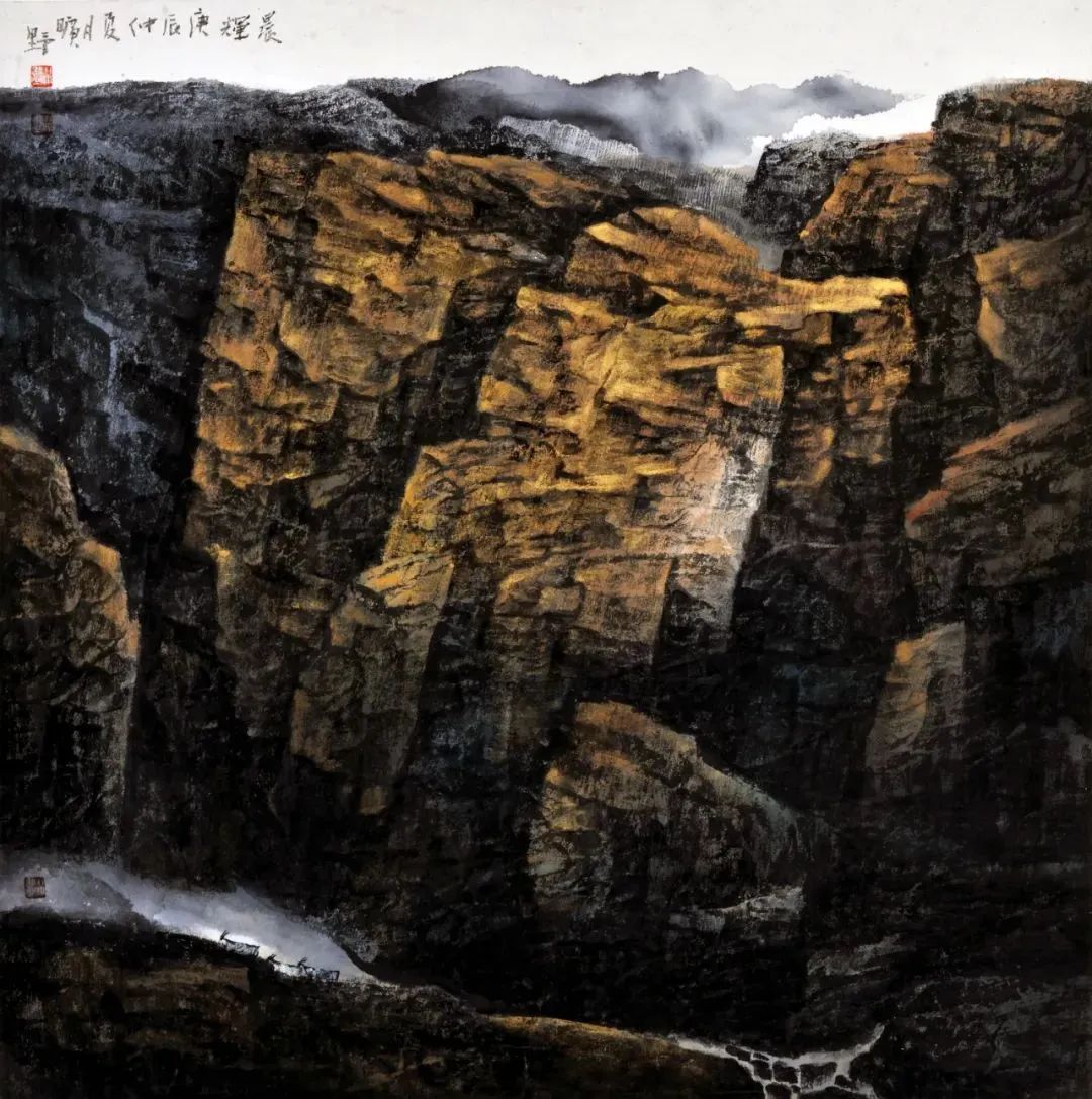 品鉴‖旷小津山水画作品欣赏