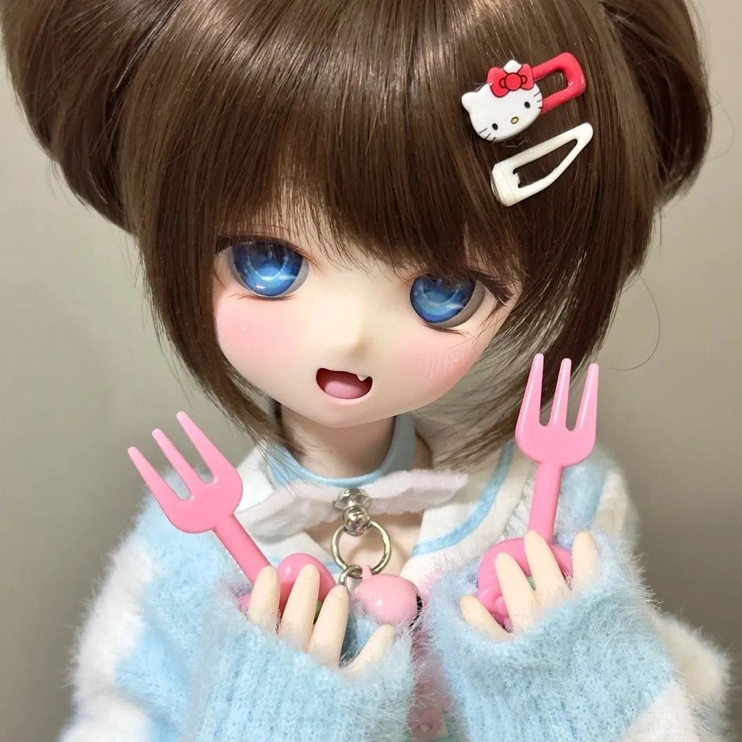 可爱bjd娃娃女头