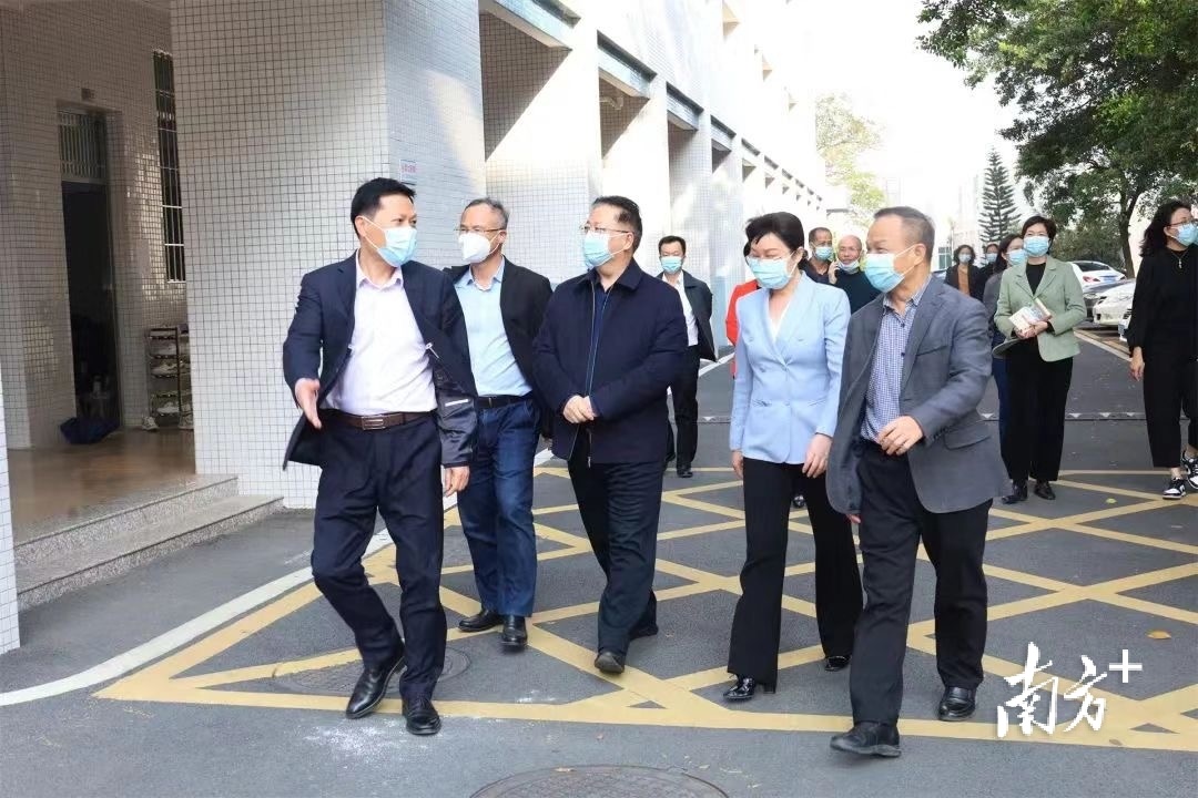 省教育厅二级巡视员朱俊文一行来阳职开展教育高质量发展专题调研