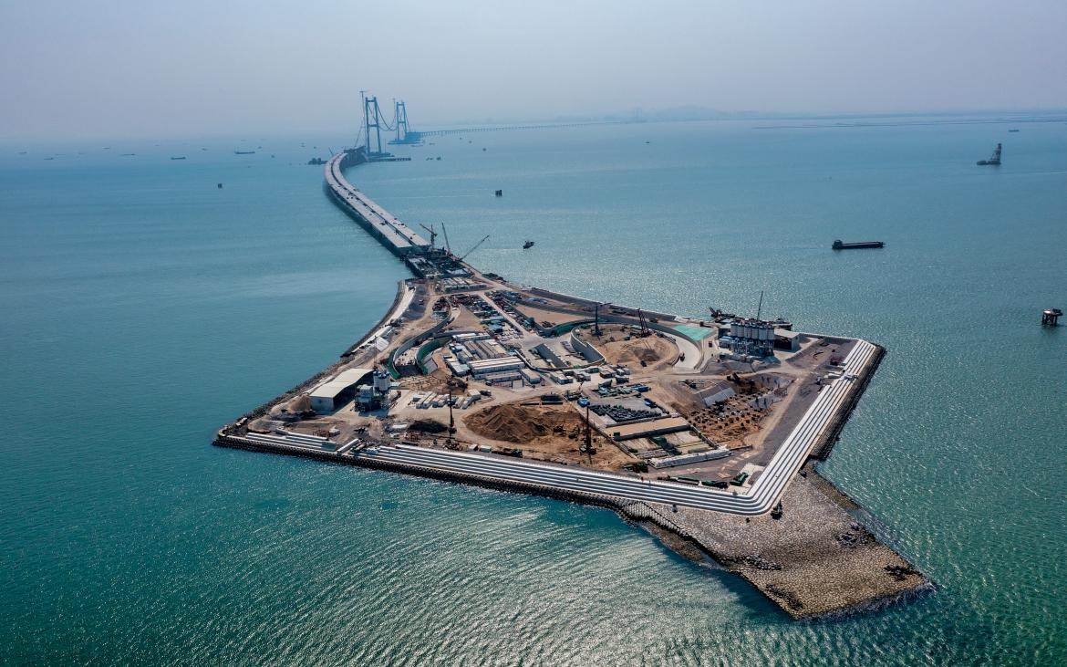 水下建"巨型抽屉"!深中通道海底隧道沉管钢壳制造工作全部完成