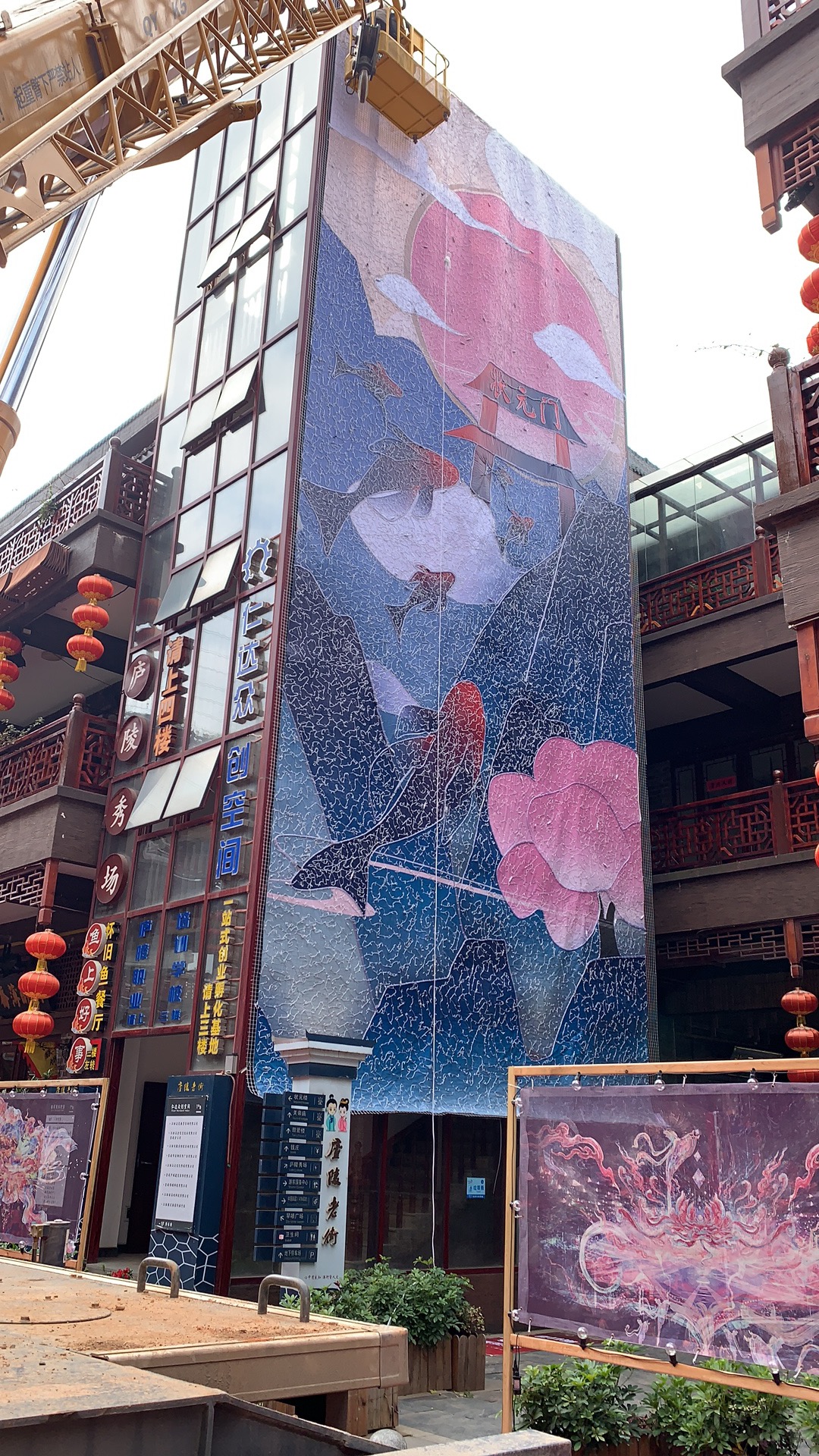 幕墙灯饰画 幕墙灯饰画厂家