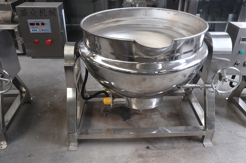 牛肉酱全套设备生产线 牛肉卤煮夹层锅