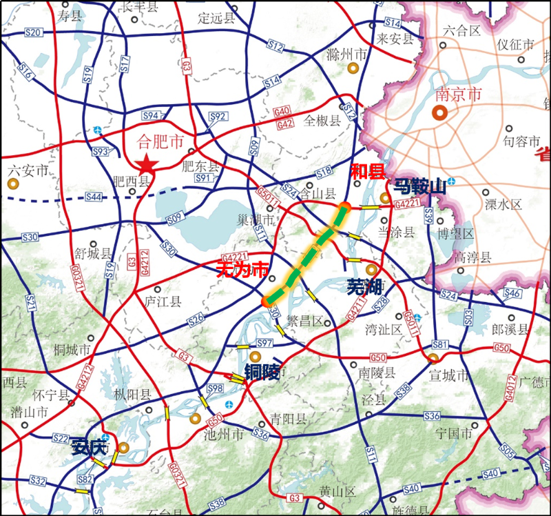 全椒道路规划图图片