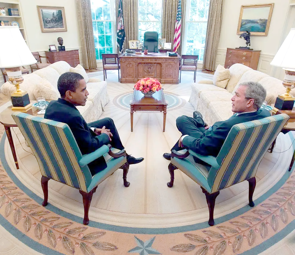 总统们的椭圆办公室:百年装饰变迁