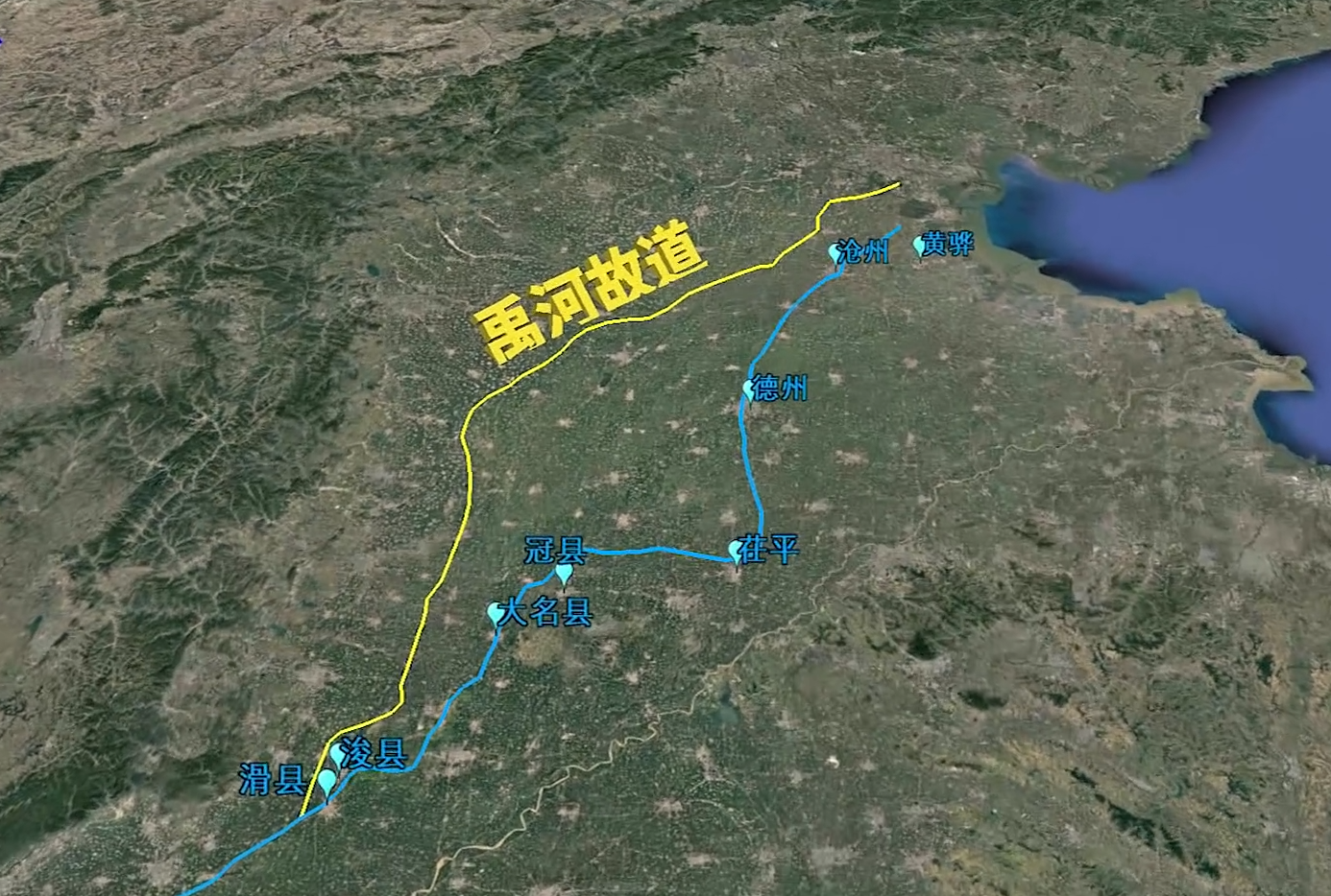 内黄县,为啥叫内黄?外黄,又是咋回事?