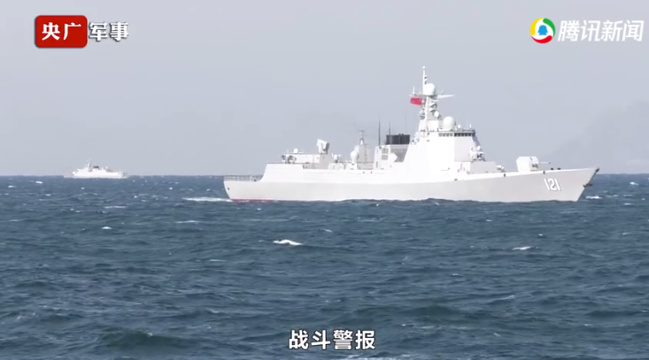 052d"淮南"舰已经服役
