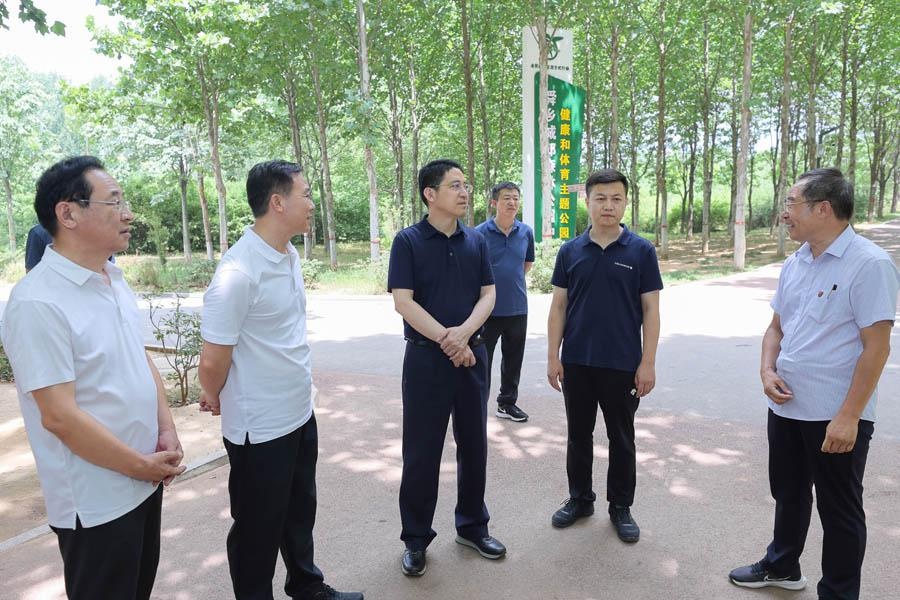 储祥好到垣曲调研