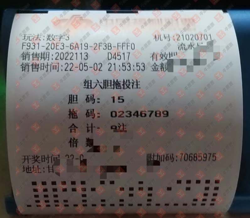 福彩3d2022113期彩票晒票,努力的话,经历的痛苦永远不会白费