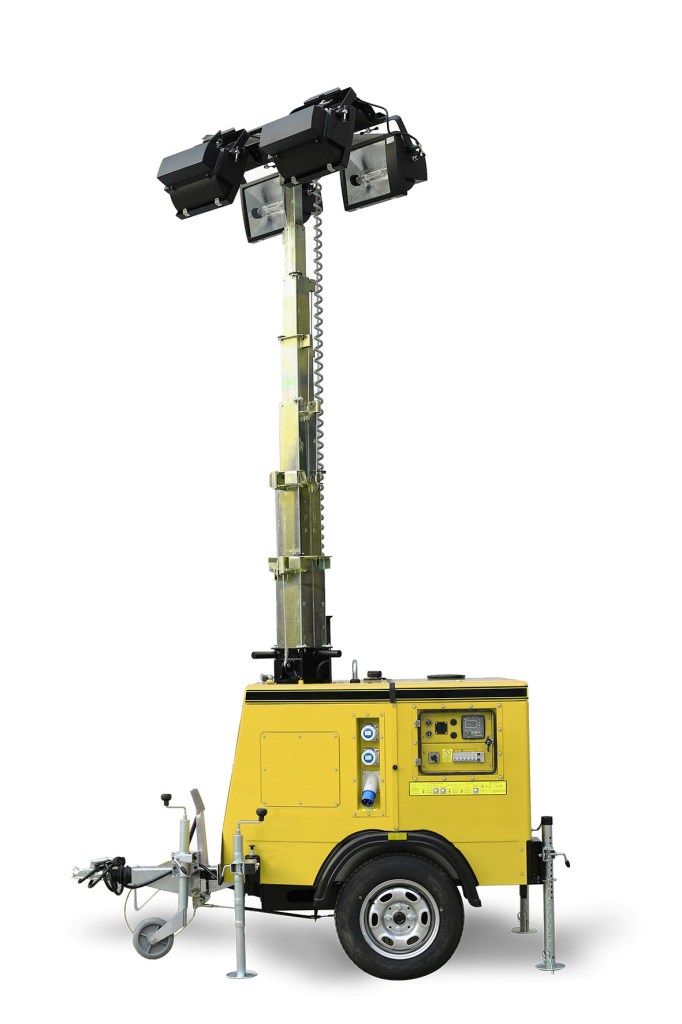 移动升降式照明灯塔