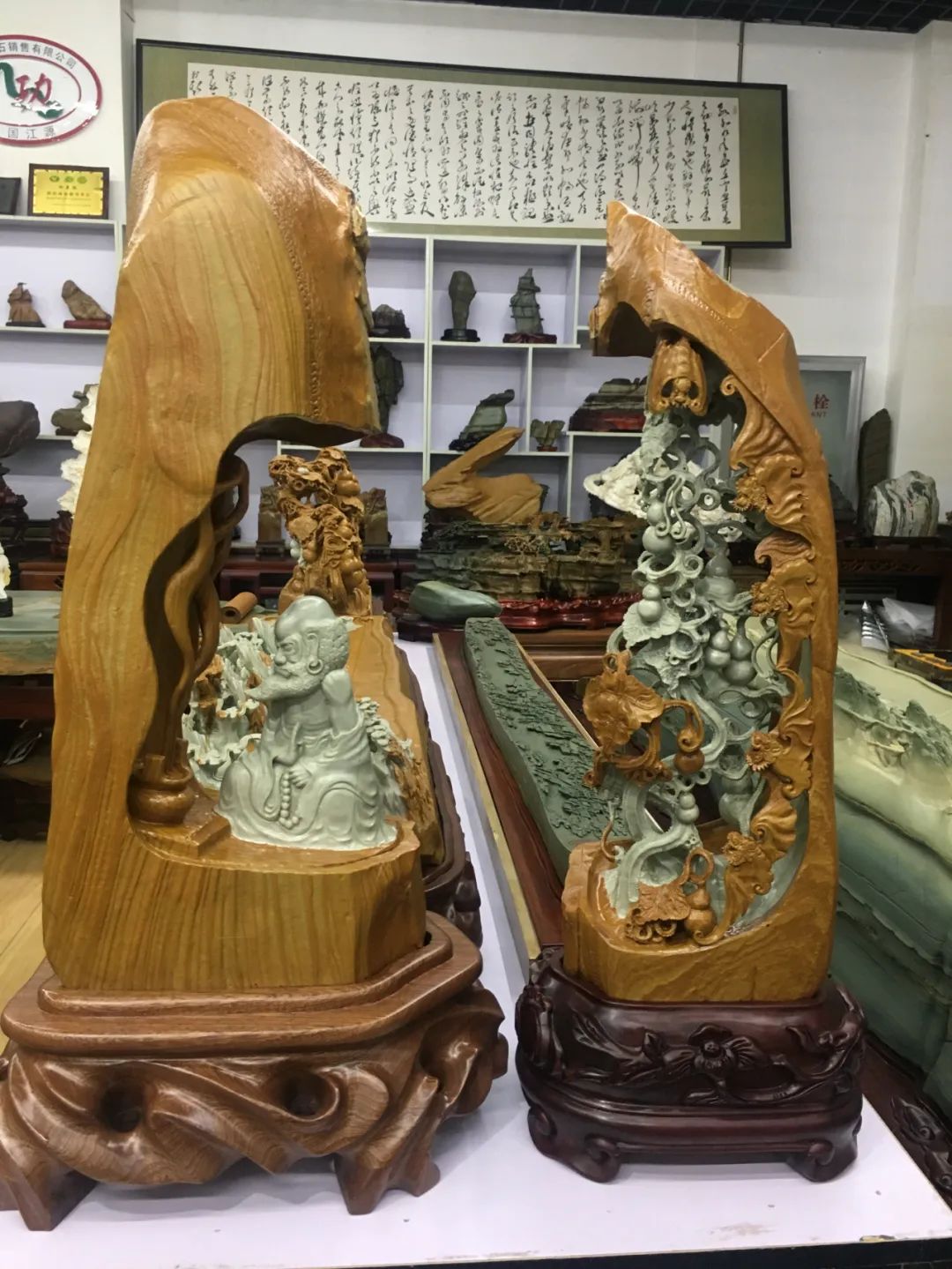 白山市非物质文化遗产——松花石雕刻技艺