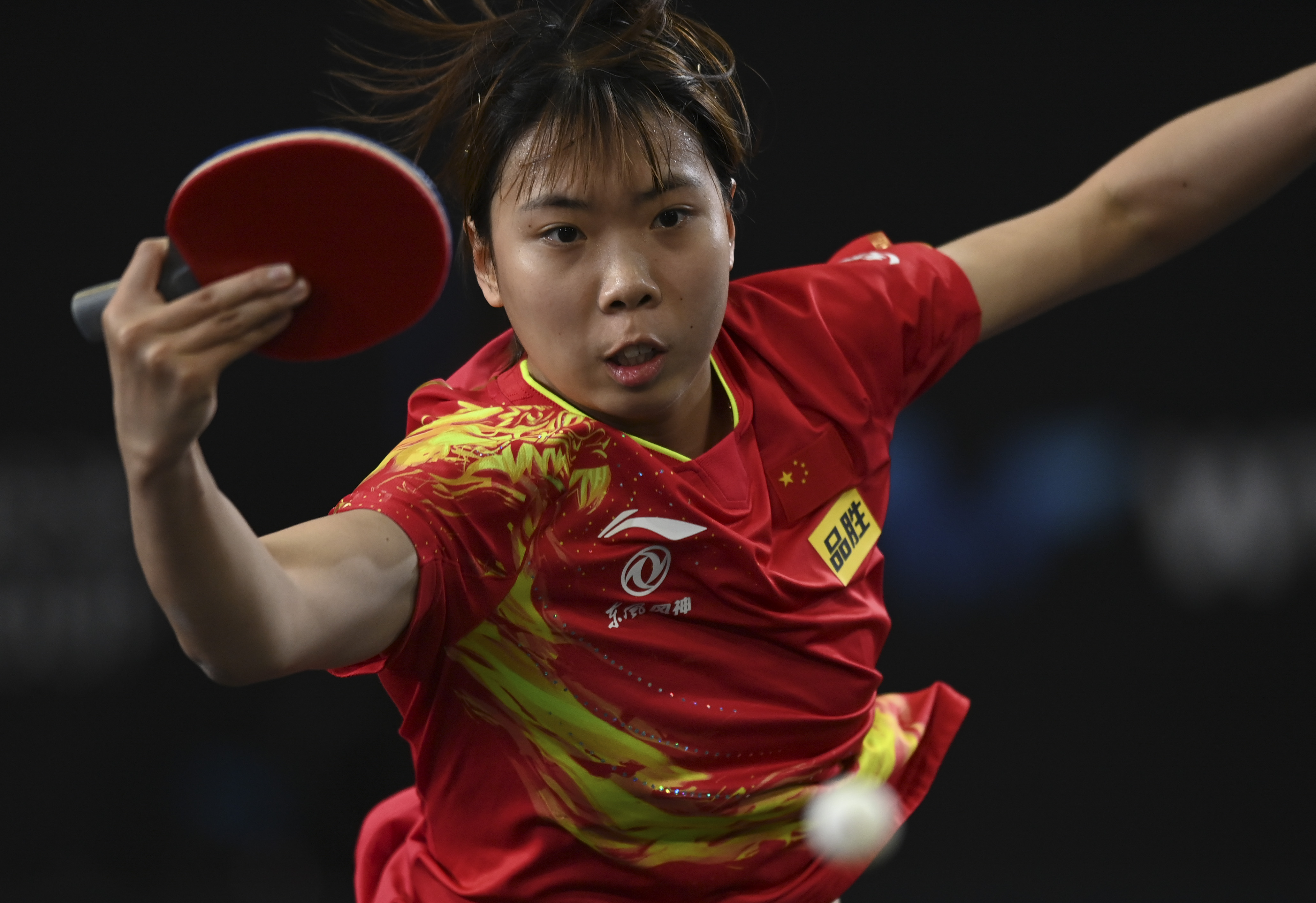 乒乓球——卡塔尔挑战赛:齐菲首轮晋级