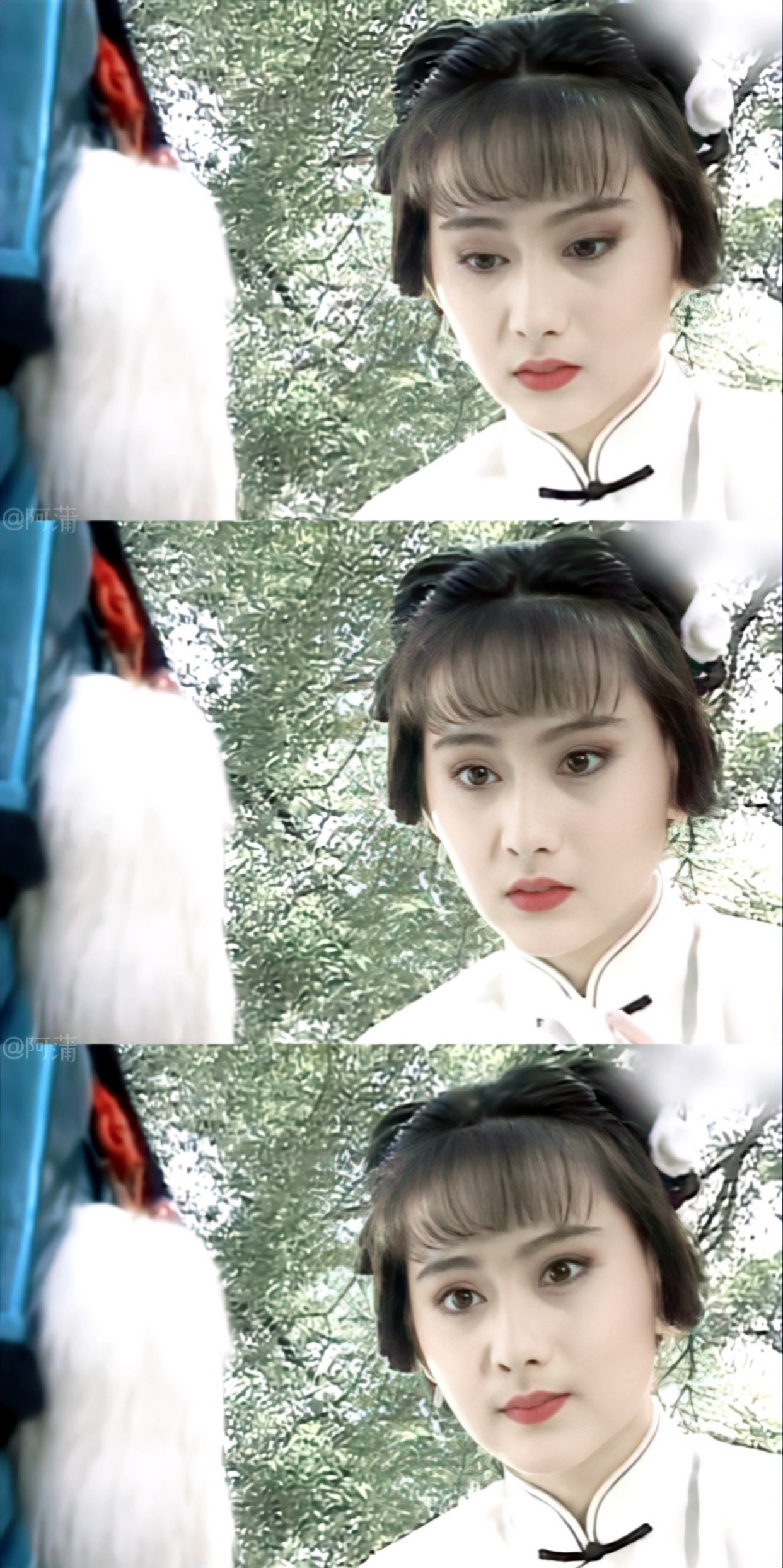 陈德容演白吟霜实在太美了,一句我见犹怜写的就是她!