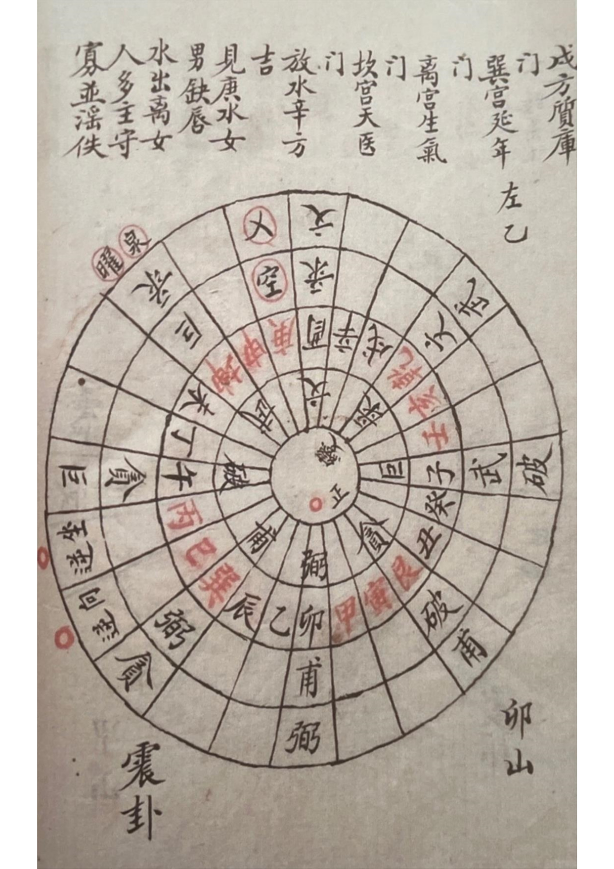 《三元二十四山挨星秘旨》地理风水古书籍