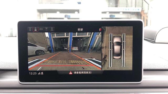 如何调出奥迪a6l的360全景