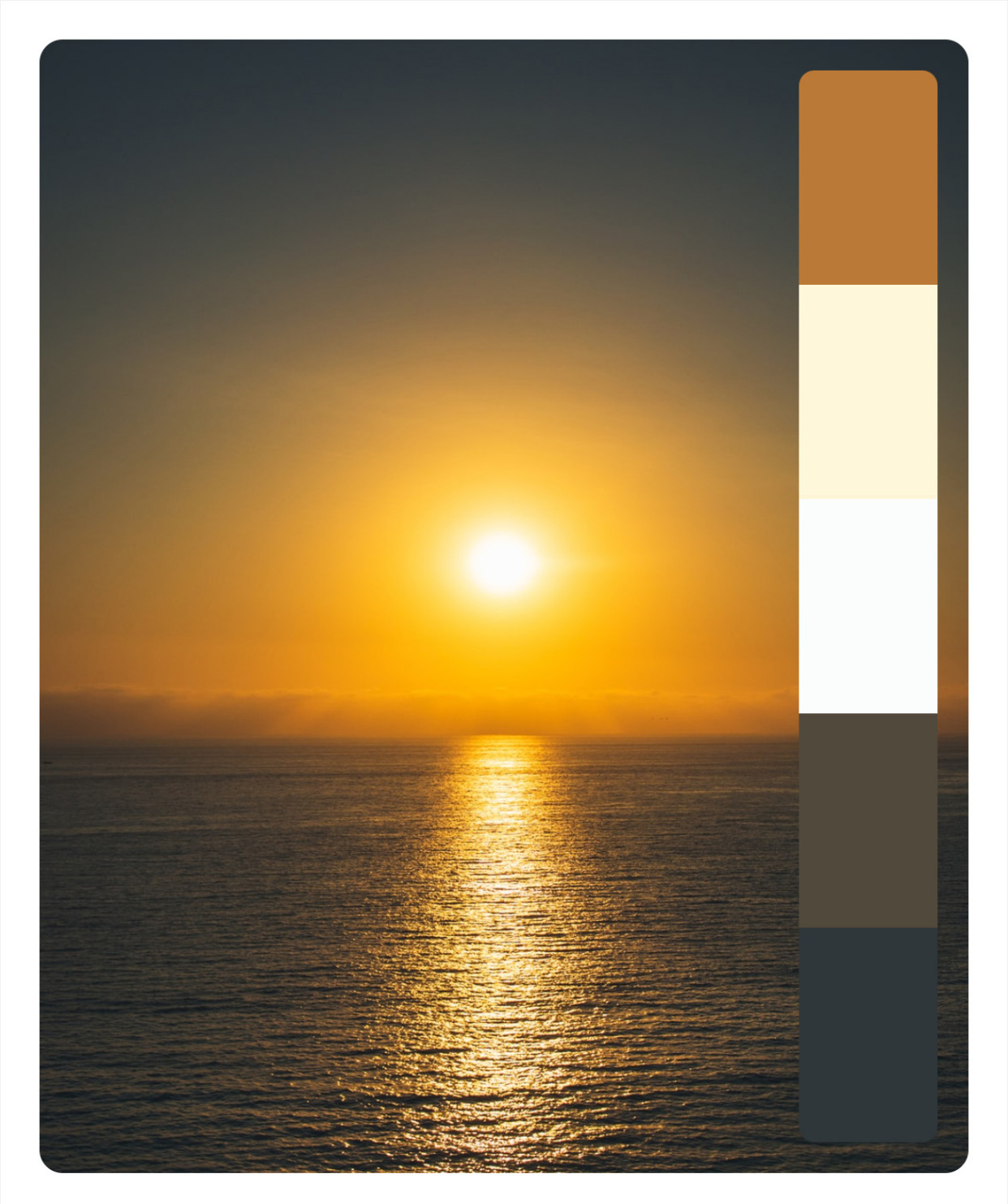 一组色彩搭配方案!生活中的色彩