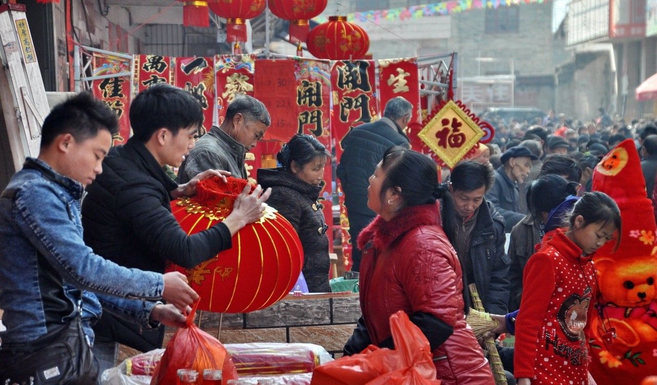 农村过年真实照片图片