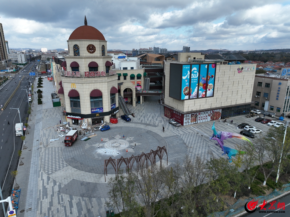 两商业体同期开业 莱西王府井购物中心进度缓慢引热议