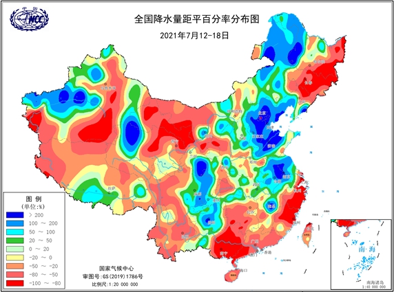 今年"七下八上"期间 我国东部主雨带将呈阶段性变化!