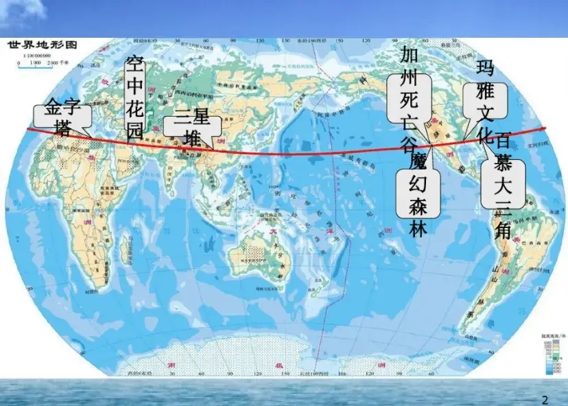 神秘而奇特的北纬30度线,人类的文明似乎都围绕着这条线展开