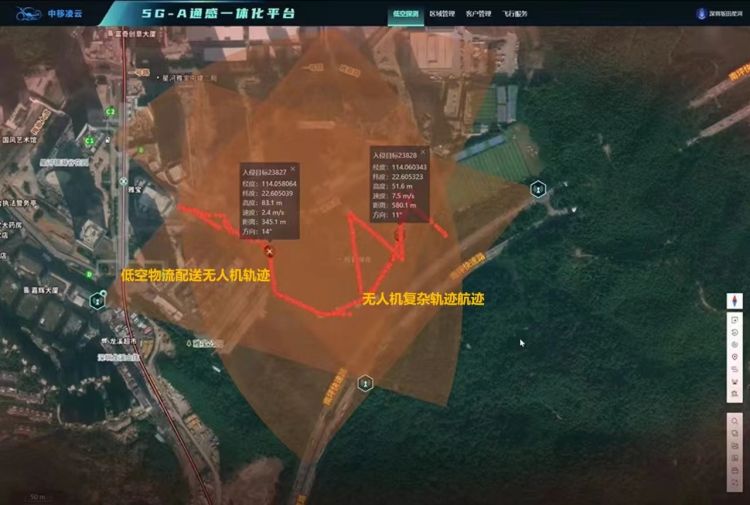 全球首个！深圳移动完成超大型城市商用航线5G-A低空通感多站协同验证