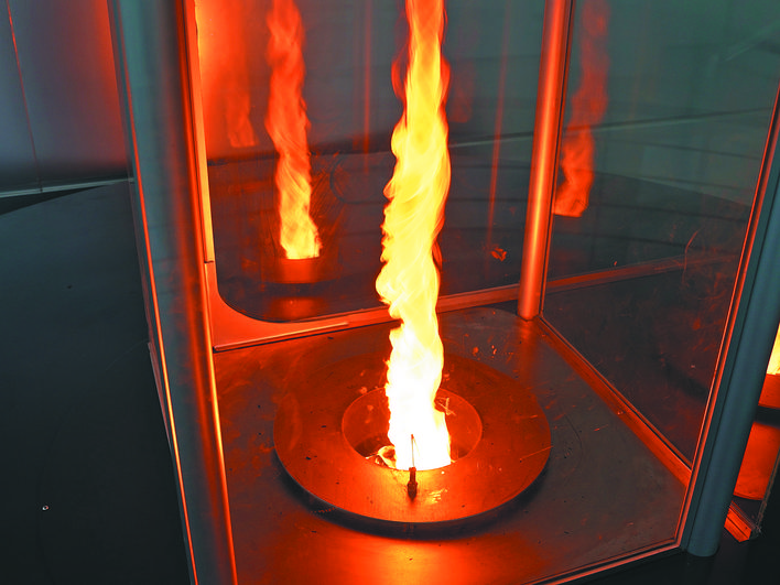 全国首个火龙卷展项在肥亮相