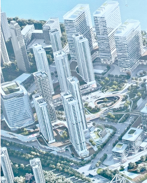 杭州ifc国金中心建设进展与效果图曝光,国际大都会滨水都市区雏形初现