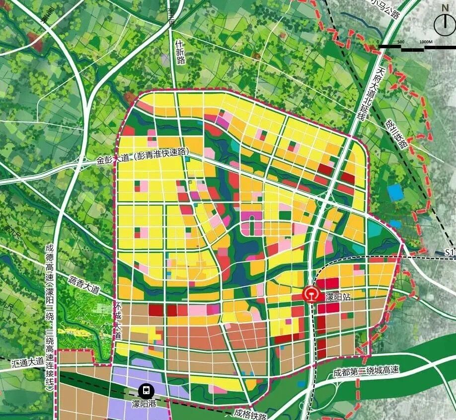 彭州市濛阳新城片区综合开发项目城市会客厅及配套工程等9个项目