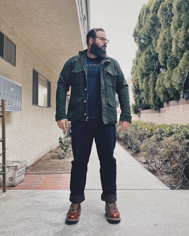 潮流推荐|高大威猛的男人怎么穿?胖人也能穿出阿美咔叽范儿