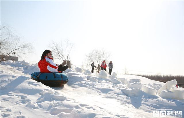 桃花岛滑雪场图片