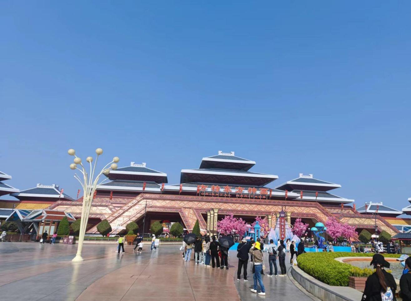 荆州方特二期终于全面开工,虽然推迟了3年,规模优势依然存在