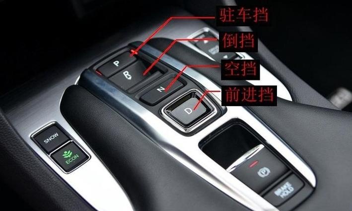本田crv档位如何使用?