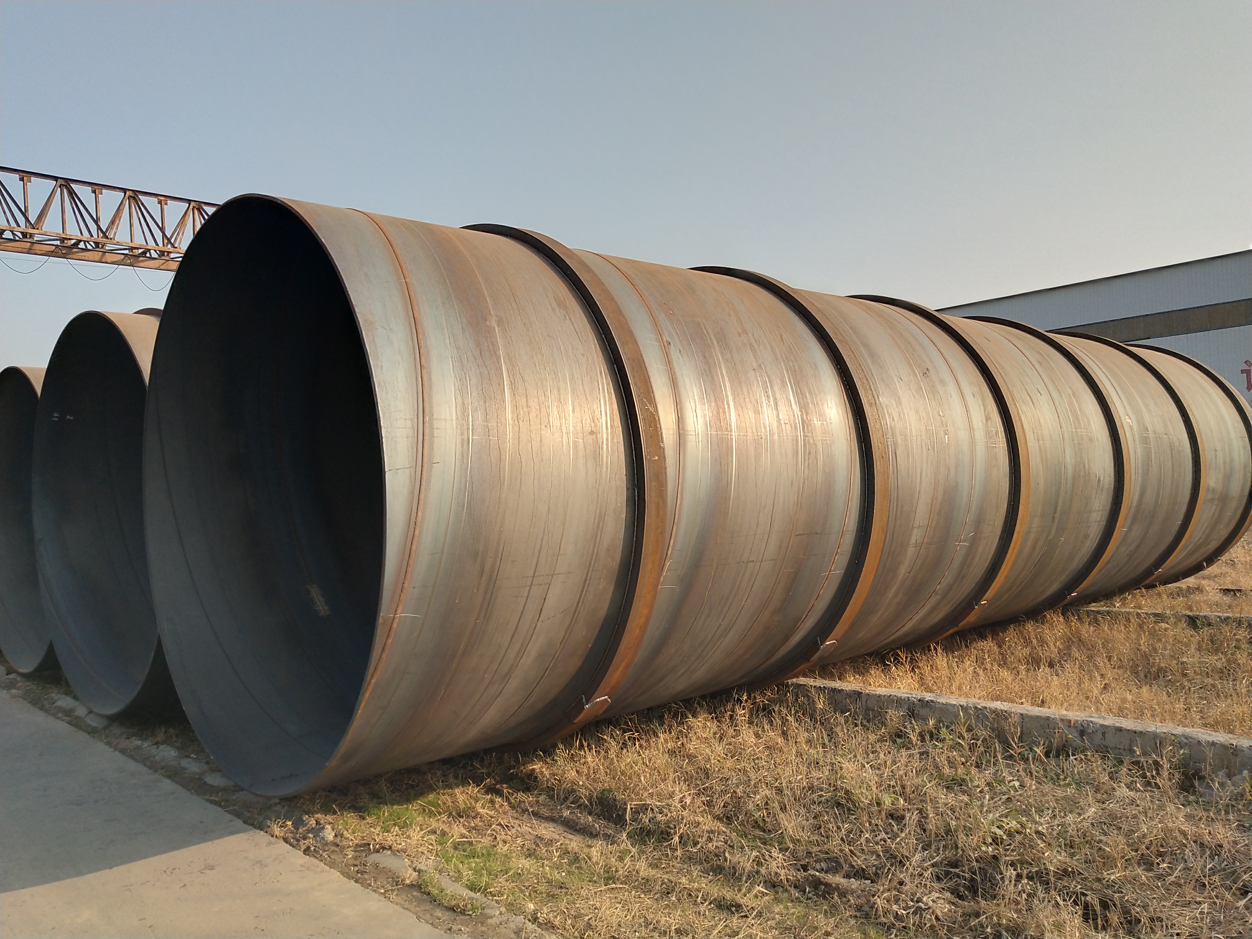 隧道逃生用螺旋钢管