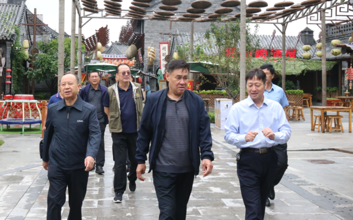 张传亭来齐河调研中国驿体育时尚小镇工作